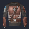 Modetrail Star Wars Mandalorian No Scratches Tracksuit Costume Hoodie Sweatshirt T-Shirt Sweatpants, S-5XL US Size