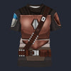 Modetrail Star Wars Mandalorian No Scratches T-shirt Costume, S-5XL US Size, Gift For Him
