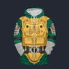 Modetrail Metalhead TMNT Fortnite Zip Hoodie Costume, S-5XL US Size, Gift For Him