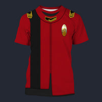Modetrail Michael Burnham Tracksuit Costume Hoodie Sweatshirt T-Shirt Sweatpants, Star Trek Costume S-5XL US Size