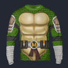 Modetrail Michelangelo TMNT Fortnite Long Sleeves Costume, S-5XL US Size, Gift For Him