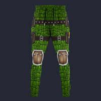 Modetrail Michelangelo TMNT Fortnite Sweatpants Costume, S-5XL US Size, Gift For Him