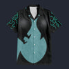 Modetrail Midna Attire Hawaiian Shirt Costume, The Legend of Zelda Costume S-5XL US Size, Unisex Button Down Shirt