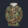 Modetrail Military camouflage U.S. Woodland Fleece Hoodie Costume, Military Costume S-5XL US Size, Gift For Him