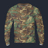 Modetrail Military camouflage U.S. Woodland Long Sleeves Costume, Military Costume S-5XL US Size, Gift For Him