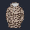 Modetrail Moroccan Lizard Desert Camo Tracksuit Costume Hoodie Sweatshirt T-Shirt Sweatpants, Military Costume S-5XL US Size