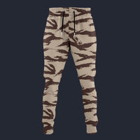 Modetrail Moroccan Lizard Desert Camo Sweatpants Costume, Military Costume S-5XL US Size, Gift For Him