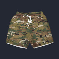Modetrail Military Operational Camouflage Pattern Outfit Beach Short, Military Costume S-5XL US Size