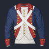 Modetrail Patriots Of The American Revolution Long Sleeves Costume, American Costume S-5XL US Size, Gift For Him
