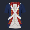 Modetrail Patriots Of The American Revolution T-shirt Costume, American Costume S-5XL US Size, Gift For Him
