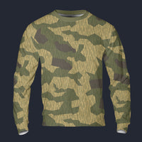 Modetrail Polish Splittermuster WZ56 Camo Long Sleeves Costume, Military Costume S-5XL US Size, Gift For Him