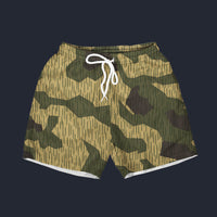 Modetrail Military Polish Splittermuster WZ56 CAMO Outfit Beach Short, Military Costume S-5XL US Size