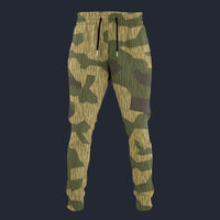 Modetrail Polish Splittermuster WZ56 Camo Sweatpants Costume, Military Costume S-5XL US Size, Gift For Him
