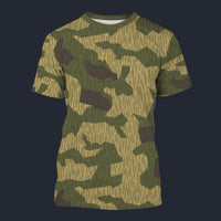 Modetrail Polish Splittermuster WZ56 Camo T-shirt Costume, Military Costume S-5XL US Size, Gift For Him