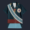 Modetrail Portugal Pedro V Hawaiian Shirt Costume, Portugal Costume S-5XL US Size, Unisex Button Down Shirt