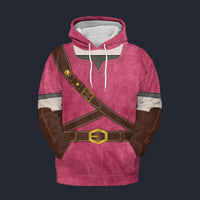 Modetrail Princess Zelda Skyward Sword Tracksuit Costume Hoodie Sweatshirt T-Shirt Sweatpants, The Legend of Zelda Costume S-5XL US Size