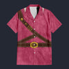 Modetrail Princess Zelda Skyward Sword Shield Hawaiian Shirt Costume, The Legend of Zelda Costume S-5XL US Size, Unisex Button Down Shirt