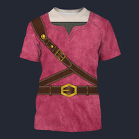 Modetrail Princess Zelda Skyward Sword Shield T-shirt Costume, The Legend of Zelda Costume S-5XL US Size, Gift For Him