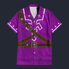 Modetrail Purple Link Attire Zelda Hylian Shield Tracksuit Costume Hoodie Sweatshirt T-Shirt Sweatpants, The Legend of Zelda Costume S-5XL US Size