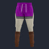 Modetrail Purple Link Attire Zelda Sweatpants Costume, The Legend of Zelda Costume S-5XL US Size, Gift For Him
