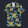 Modetrail RJC Jungle Parrots GTA Vice City Hawaiian Shirt And Beach Short Cosplay