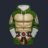 Modetrail Raphael TMNT Fortnite Hoodie Costume, S-5XL US Size, Gift For Him