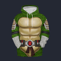 Modetrail Raphael TMNT Fortnite Hoodie Costume, S-5XL US Size, Gift For Him