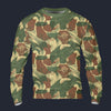 Modetrail Rhodesian Brushstroke CAMO Tracksuit Costume Hoodie Sweatshirt T-Shirt Sweatpants, Military Costume S-5XL US Size