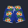 Modetrail Ricardo Diaz Flower Original Blue GTA Vice City Set 2 Hawaiian Shirt And Beach Short Cosplay