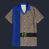 Modetrail Romulan Blue Set Hawaiian Shirt Costume, Star Trek Costume S-5XL US Size, Unisex Button Down Shirt