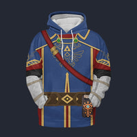 Modetrail Royal Guard Uniform Hoodie Costume, The Legend of Zelda Costume S-5XL US Size, Gift For Him