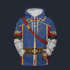 Modetrail Royal Guard Uniform Tracksuit Costume Hoodie Sweatshirt T-Shirt Sweatpants, The Legend of Zelda Costume S-5XL US Size