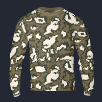 Modetrail Russian KLMK Red Dawn Movie CAMO Long Sleeves Costume, Military Costume S-5XL US Size, Gift For Him