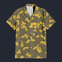 Modetrail Russian KLMK Sunray Berezhka Outfit Hawaiian Shirt And Shorts, Military Costume S-5XL US Size