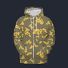 Modetrail Russian KLMK Sunray Berezhka CAMO Zip Hoodie Costume, Military Costume S-5XL US Size, Gift For Him