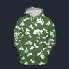 Modetrail Russian KLMK Sunray Serebryanyi CAMO Zip Hoodie Costume, Military Costume S-5XL US Size, Gift For Him