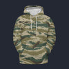 Modetrail Russian Tiger Stripe Kamysh Green Camo Tracksuit Costume Hoodie Sweatshirt T-Shirt Sweatpants, Military Costume S-5XL US Size