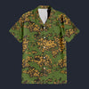 Modetrail Military Rust Partisan Camo Outfit Hawaiian Shirt, Military Costume S-5XL US Size, Unisex Button Down Shirt