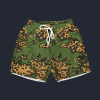 Modetrail Military Rust Partisan Camo Outfit Beach Short, Military Costume S-5XL US Size