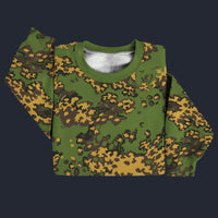 Modetrail Rust Partisan Camo Sweater Costume, Military Costume S-5XL US Size, Gift For Him