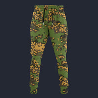 Modetrail Rust Partisan Camo Sweatpants Costume, Military Costume S-5XL US Size, Gift For Him