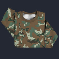 Modetrail SADF Chocolate Chip Soldier 2000 Camo Sweater Costume, Military Costume S-5XL US Size, Gift For Him