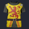 Modetrail Scotland Robert the Bruce T-shirt Costume, History Costume S-5XL US Size, Gift For Him