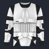Modetrail Scout Trooper - Return Of The Jedi Tracksuit Costume Hoodie Sweatshirt T-Shirt Sweatpants, Star Wars Costume S-5XL US Size
