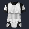 Modetrail Scout Trooper - Return Of The Jedi Tracksuit Costume Hoodie Sweatshirt T-Shirt Sweatpants, Star Wars Costume S-5XL US Size