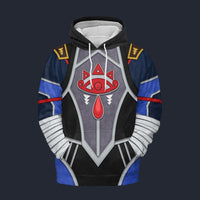 Modetrail Sheik Zelda Fleece Hoodie Costume, The Legend of Zelda Costume S-5XL US Size, Gift For Him