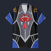 Modetrail Sheik Zelda Hawaiian Shirt Costume, The Legend of Zelda Costume S-5XL US Size, Unisex Button Down Shirt