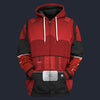 Modetrail Sith Trooper - Final Order Stormtrooper Zip Hoodie Costume, Star Wars Costume S-5XL US Size, Gift For Him