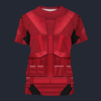 Modetrail Star Wars Sith Trooper Tracksuit Costume Hoodie Sweatshirt T-Shirt Sweatpants, S-5XL US Size