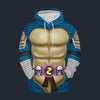 Modetrail Slash TMNT Fortnite Hoodie Costume, S-5XL US Size, Gift For Him